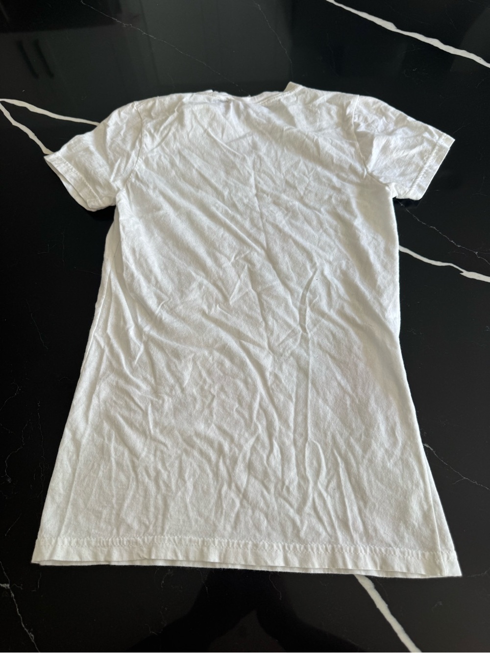 The Cure Graphic Band T-Shirt - White with Purple & Teal - Picture 6 of 6